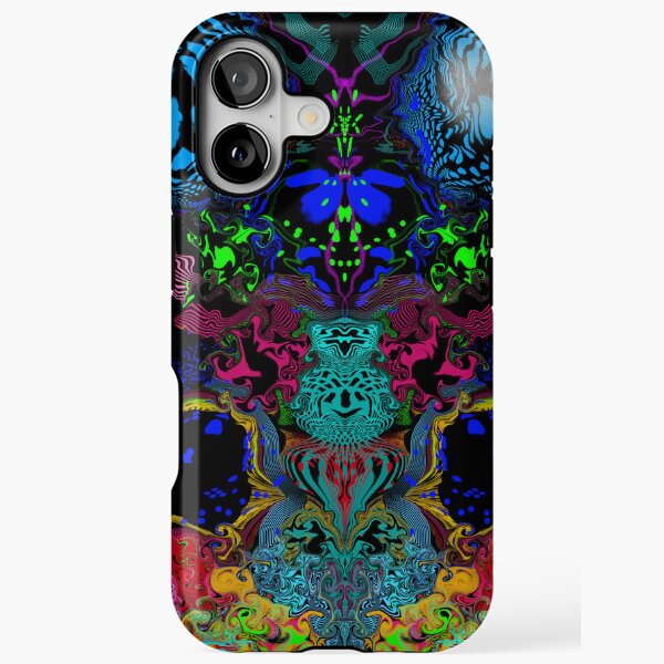 The Fly Queen by iServalan Hyper Moving Liquid Style in Full Colour  iPhone Tough Case