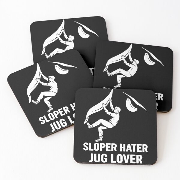 Item preview, Sloper Hater Jug Lover Rock Climbing Fun designed and sold by LuminOrb.