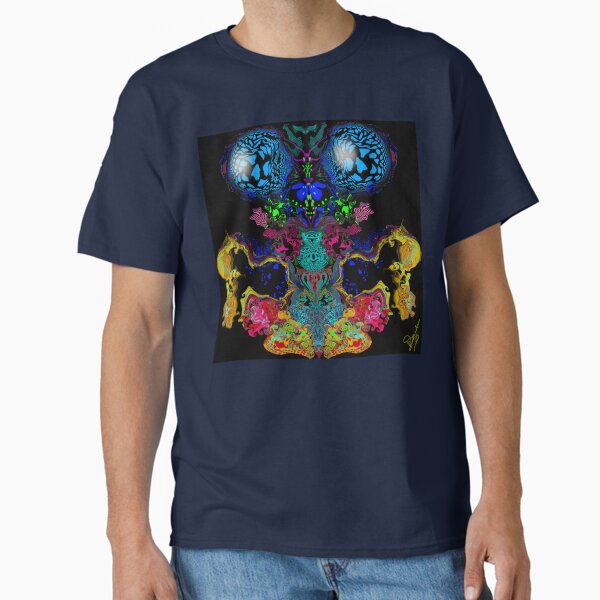 The Fly Queen by iServalan Hyper Moving Liquid Style in Full Colour Classic T-Shirt