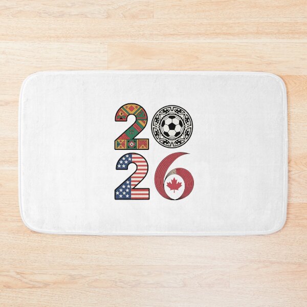 Item preview, 2026 Football Countries Design – USA, Canada & Mexico Inspired Art designed and sold by Verycutethings.