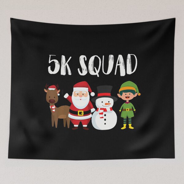 Item preview, Equipo de 5K corriendo Navidad Papá Noel Reno Elfo Muñeco de nieve Corredor designed and sold by SheilaAnjelica.