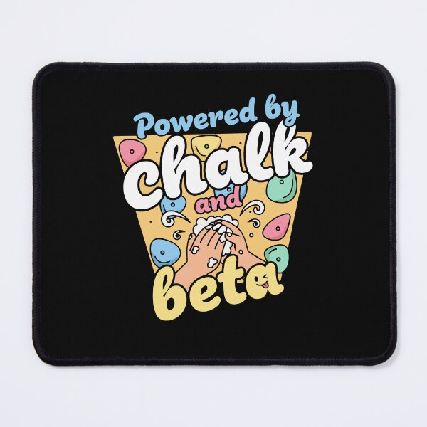 Item preview, Powered By Chalk And Beta Climbers designed and sold by LuminOrb.