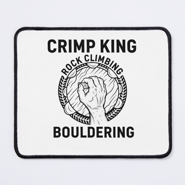 Item preview, Crimp King Rock Climbing Bouldering Adventure designed and sold by LuminOrb.