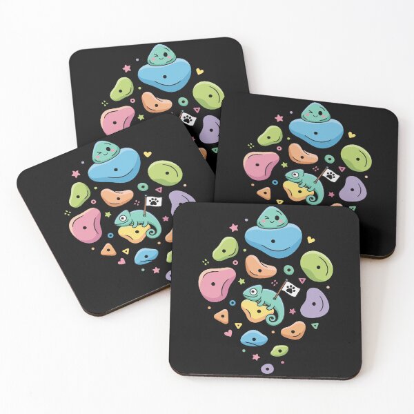 Item preview, Funny Chameleon Rock Climbing Bouldering Adventure designed and sold by LuminOrb.