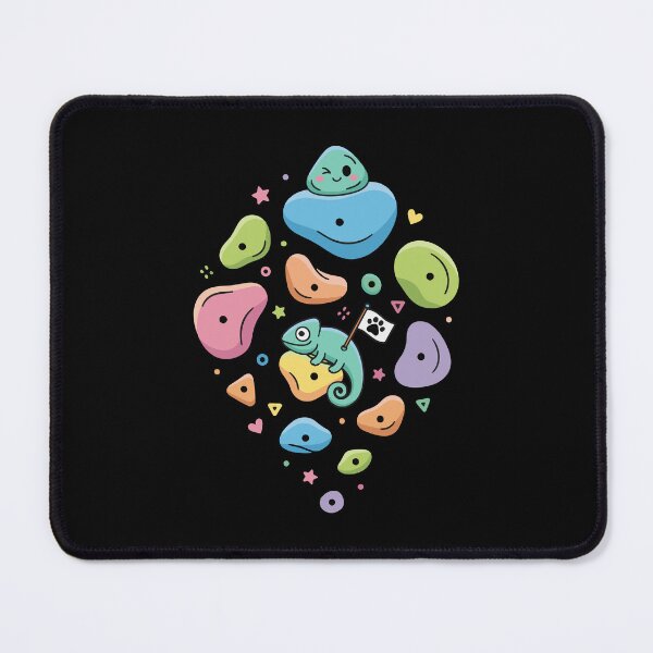 Item preview, Funny Chameleon Rock Climbing Bouldering Adventure designed and sold by LuminOrb.