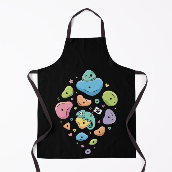 Item preview, Funny Chameleon Rock Climbing Bouldering Adventure designed and sold by LuminOrb.