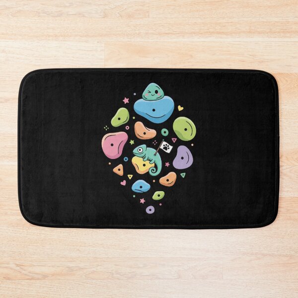 Item preview, Funny Chameleon Rock Climbing Bouldering Adventure designed and sold by LuminOrb.