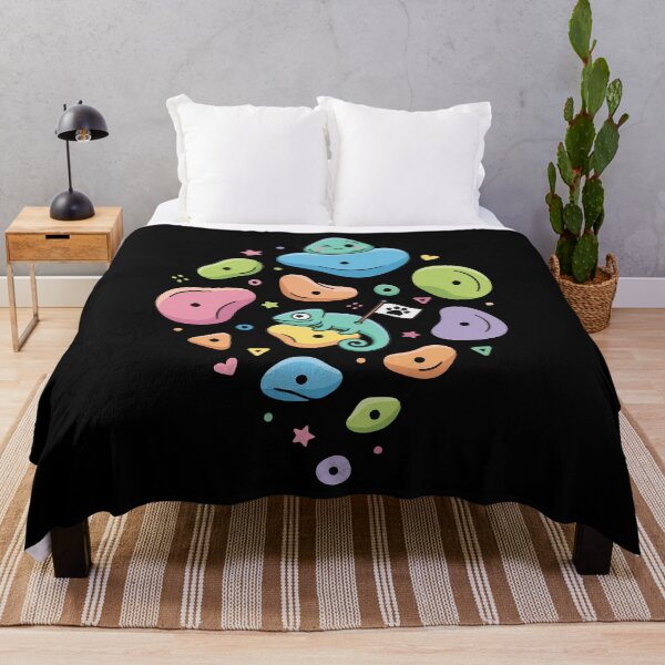 Item preview, Funny Chameleon Rock Climbing Bouldering Adventure designed and sold by LuminOrb.
