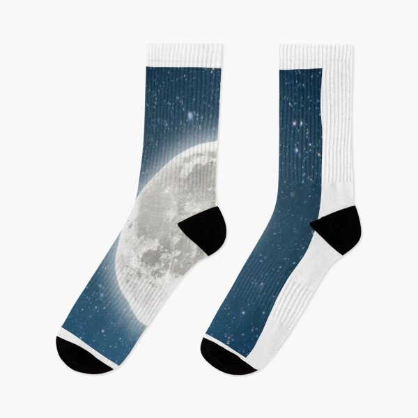 Item preview, Handmade drawing of cosmic bright full moonlight night  designed and sold by NivyasArtistry.