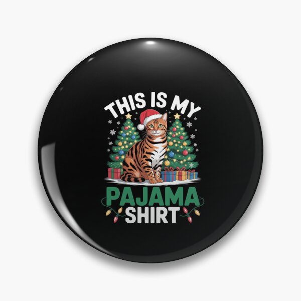 Item preview, Bengal Cat Xmas Lights This Is My Christmas Pajama  designed and sold by dainegilbert.