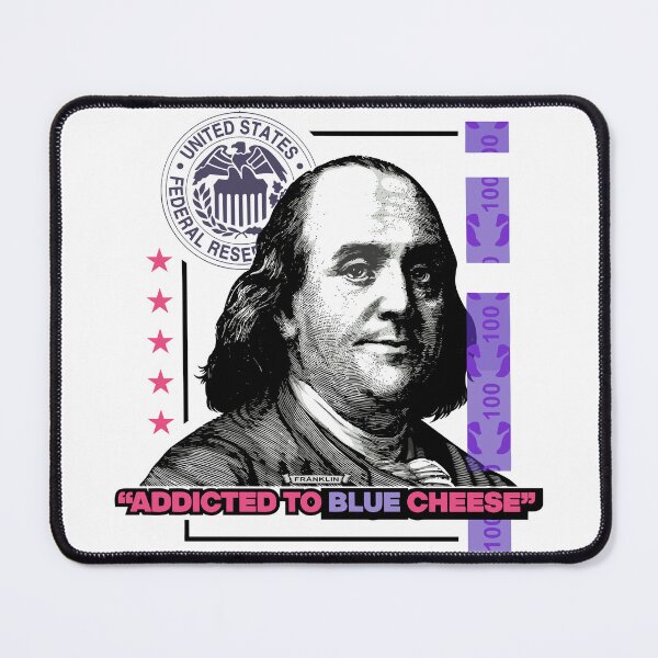 Item preview, Blue Cheese Money Aesthetic Pop Art designed and sold by HustleLover.
