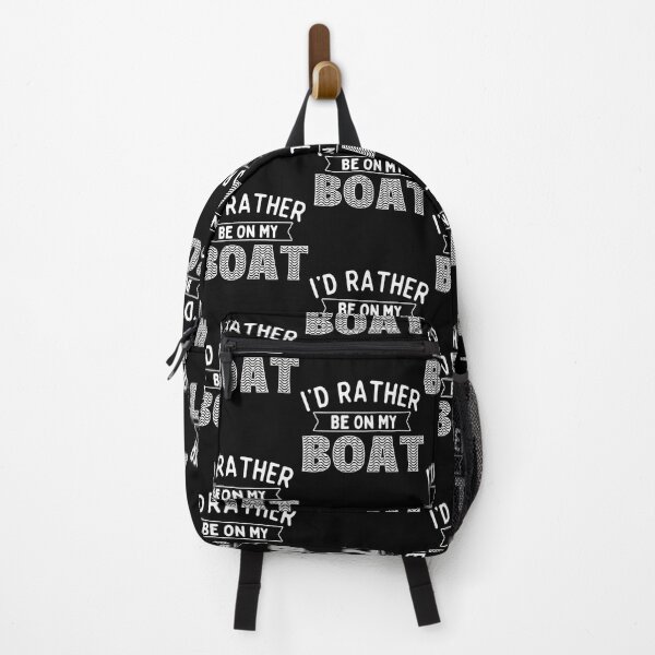 Item preview, I'D Rather Be On My Boat - Boating Boat Captain Motorboating designed and sold by BrandyMegan.