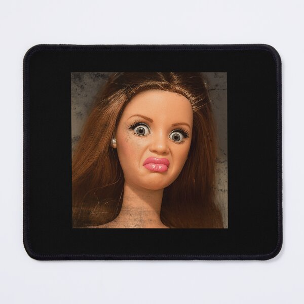 Item preview, Disgusted Doll Face Doll Reaction designed and sold by WizKyDesign.