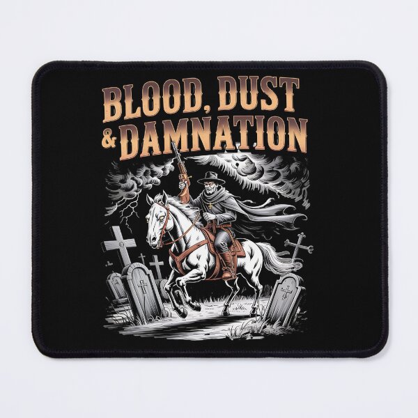 Item preview, gothic western - victorian steampunk - mechanical cowboy - clockwork outlaw - gears and guns - plague train - ghost train - haunted desert - occult western - skeletal cowboy designed and sold by JansenGS.