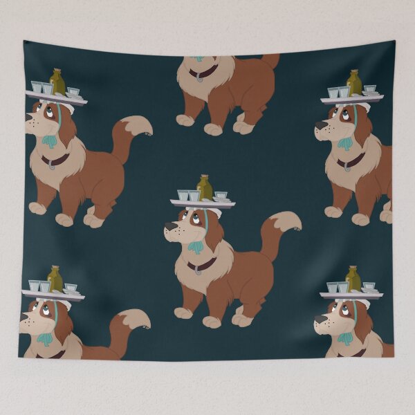 Item preview, Nana with Drinks Teal Background designed and sold by dreamdrawer15.