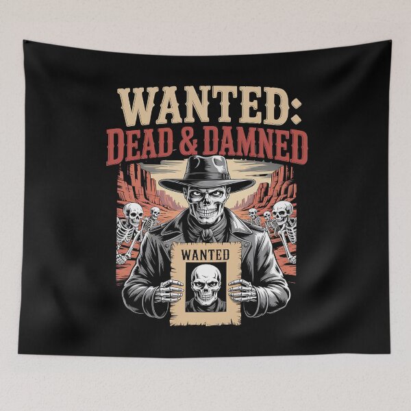 Item preview, gothic western - victorian steampunk - mechanical cowboy - clockwork outlaw - gears and guns - plague train - ghost train - haunted desert - occult western - skeletal cowboy designed and sold by JansenGS.
