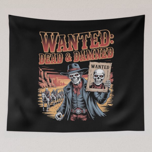 Item preview, gothic western - steampunk western - gothic cowboy - undead sheriff - ghost outlaw - haunted wild west - dark western - cowboy skull - spooky western - steampunk skull - brass and bone designed and sold by JansenGS.