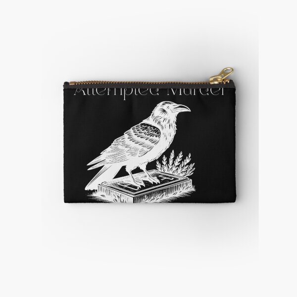 Item preview, Attempted Murder Shirt – Funny Crow Pun Tee – Murder of Crows Humor Design designed and sold by Printsouf.