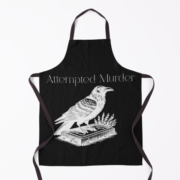 Item preview, Attempted Murder Shirt – Funny Crow Pun Tee – Murder of Crows Humor Design designed and sold by Printsouf.