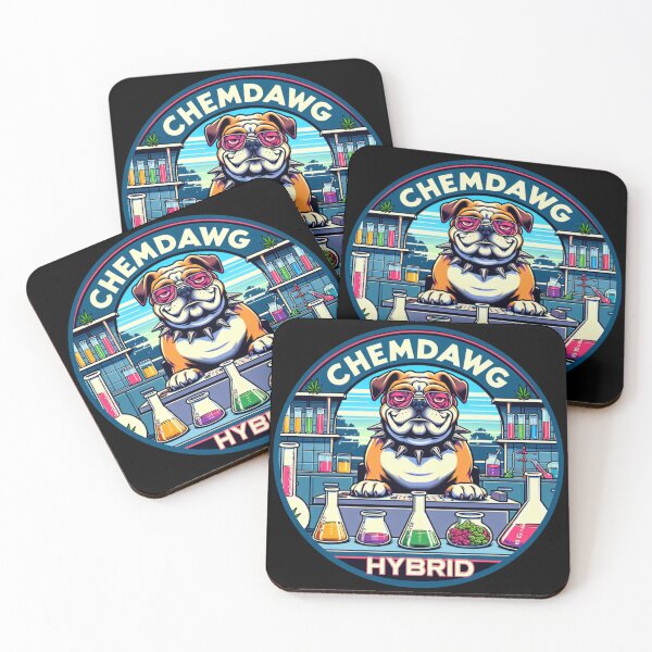 Item preview, Cannabis – Chemdawg Hybrid Bulldog – Marijuana Strain Weed Design for Stoners designed and sold by CannaCreative.