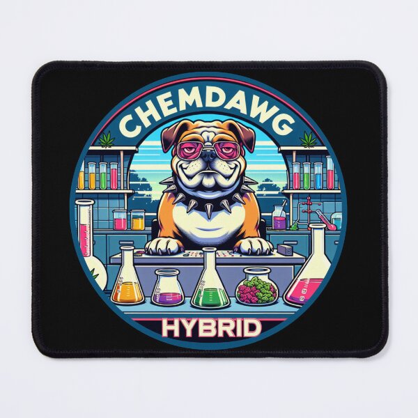Item preview, Cannabis – Chemdawg Hybrid Bulldog – Marijuana Strain Weed Design for Stoners designed and sold by CannaCreative.