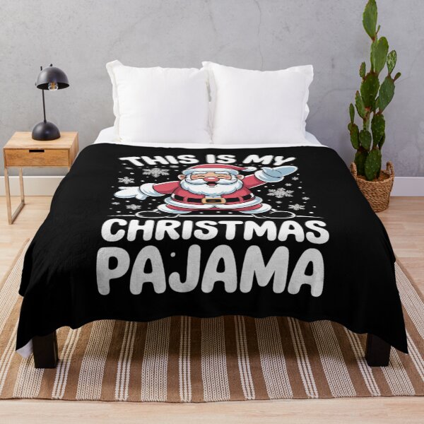 Item preview, My Christmas Pajamas Dabbing Santa Pajamas  designed and sold by Belkisallen.