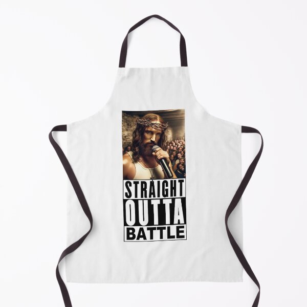 Item preview, Jesus Straight Outta Rap Battle; designed and sold by StickerApe.
