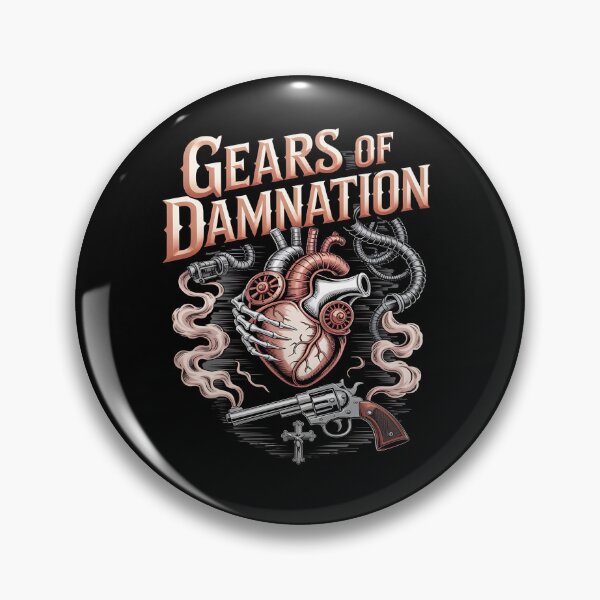 Item preview, gothic western - victorian steampunk - mechanical cowboy - clockwork outlaw - gears and guns - plague train - ghost train - haunted desert - occult western - skeletal cowboy designed and sold by JansenGS.