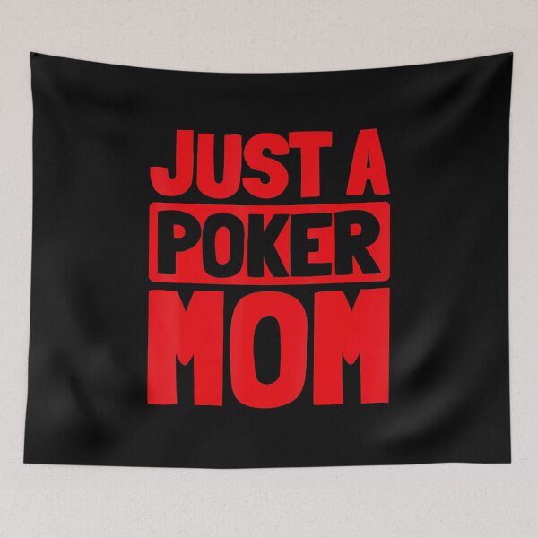 Item preview, Poker Gambler Cards - Gambling Texas Holdem Just A Poker Mom designed and sold by SarahLeanne1.
