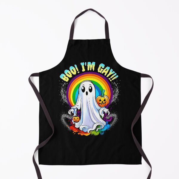 Item preview, Boo-I'M-Gay-Funny-Rainbow-Ghost-Pride-T-Shirt-(1) designed and sold by PascalBrandt.