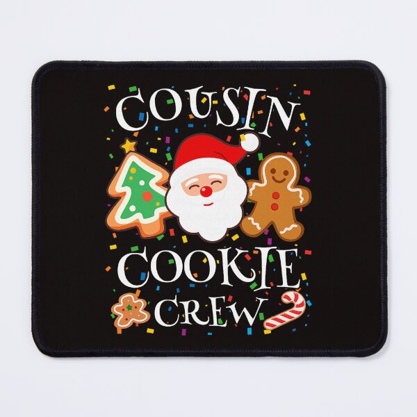 Item preview, Cousin Cookie Crew Cute Holiday Gingerbread Scene designed and sold by torildorxop.