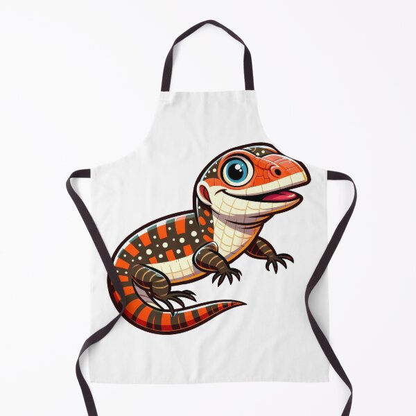 Item preview, Cute Monitor Lizard Sticker – Adorable Reptile Illustration designed and sold by LunaPixelStudio.
