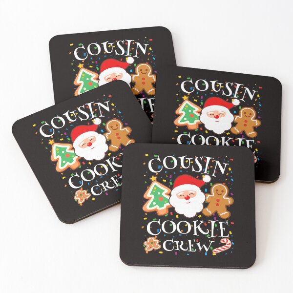 Item preview, Cousin Cookie Crew Cute Holiday Gingerbread Scene designed and sold by torildorxop.