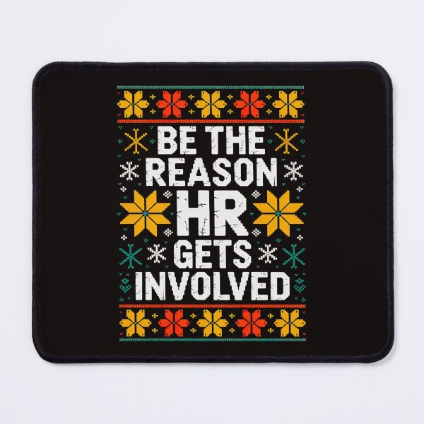 Item preview, Ugly Knit HR Reason Funny Holiday Workplace Message designed and sold by torildorxop.