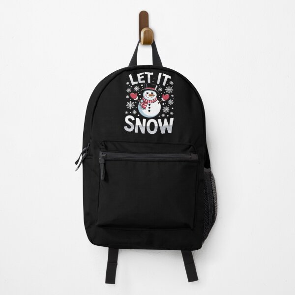 Item preview, Cute Smiling Snowman Let It Snow Design designed and sold by ThreadAlchemys.