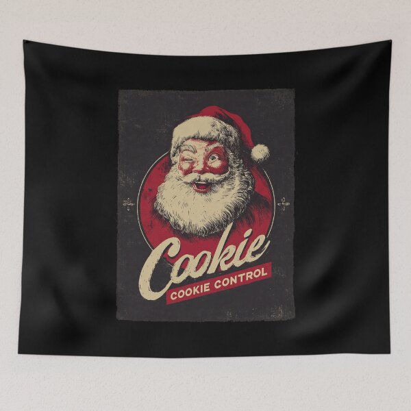Item preview, Cookie Control – Fun Vintage Santa Claus Design designed and sold by Meiersbeste.