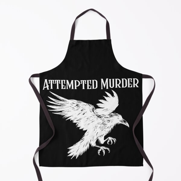 Item preview, Attempted Murder Shirt – Funny Crow Pun Tee – Murder of Crows Humor Design designed and sold by Printsouf.