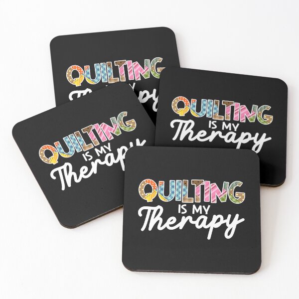 Item preview, Quilting Is My Therapy Seamstress Sewing Quilter Sewer designed and sold by VivanLaurel.