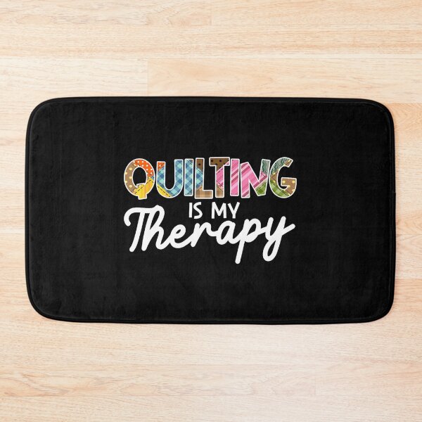 Item preview, Quilting Is My Therapy Seamstress Sewing Quilter Sewer designed and sold by VivanLaurel.