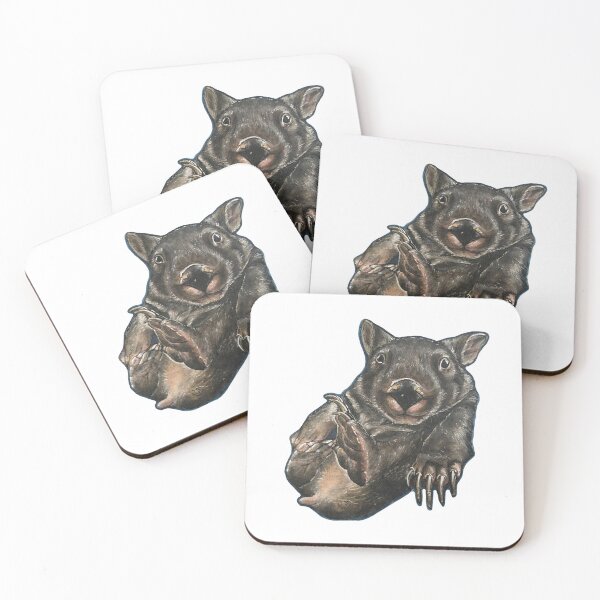 Item preview, Baby wombat designed and sold by Cape-Koala-Arts.