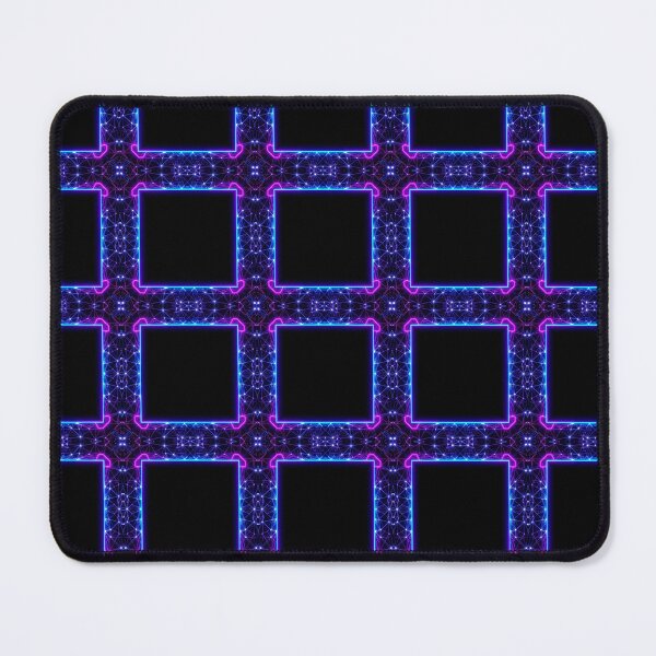 Item preview, Neon Tech Frame – Futuristic Glowing Geometric Digital Border designed and sold by PixelVibe782.