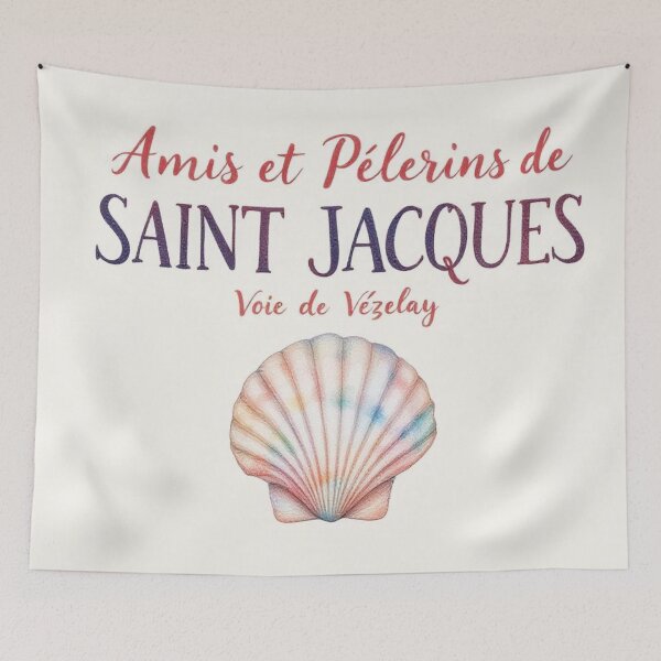 Item preview, Friends and Pilgrims of Saint James (Vézelay Way) designed and sold by jefboutique6150.