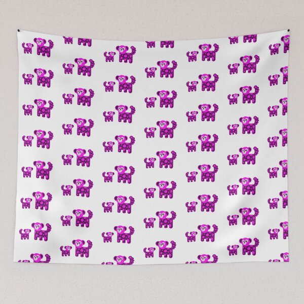 Item preview, Hot Pink Leopard Print Puppy Mascot designed and sold by Thidagrafictic.