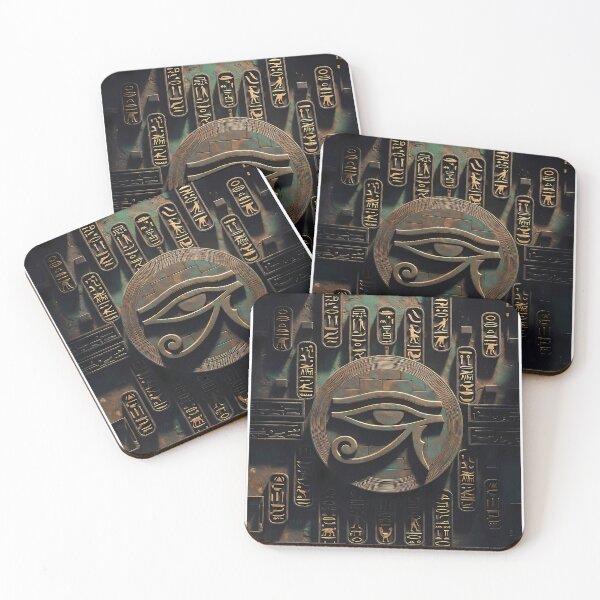 Item preview, Cyberpunk Egyptian Hieroglyphics, symmetrical textures (image size 8320x12480) designed and sold by Digital-Davinci.