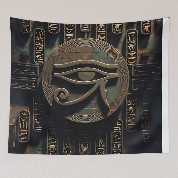 Item preview, Cyberpunk Egyptian Hieroglyphics, symmetrical textures (image size 8320x12480) designed and sold by Digital-Davinci.
