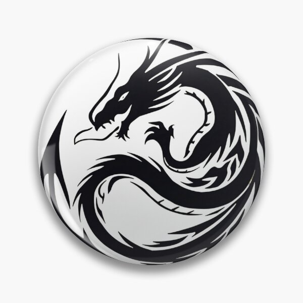 Item preview, Dark Serpent Dragon Seal – Mystical Tribal Design designed and sold by Nuve-ra.