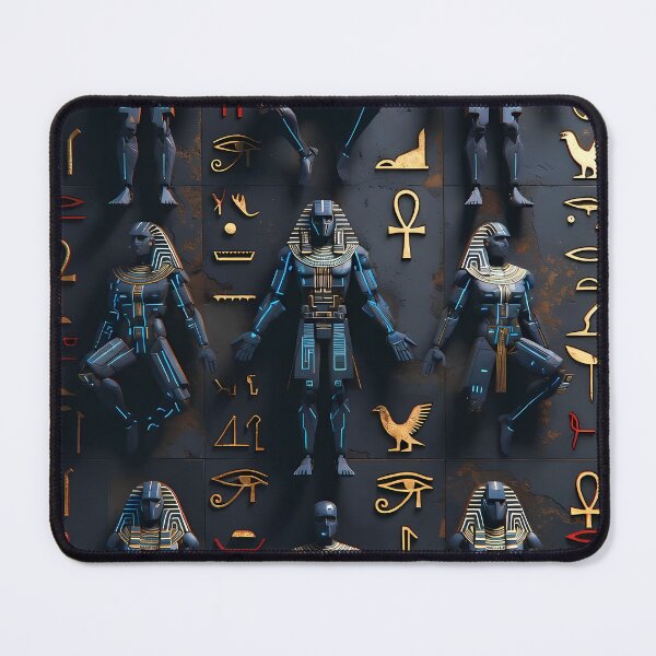 Item preview, Cyberpunk Egyptian Hieroglyphics, symmetrical textures (image size 8320x12480) designed and sold by Digital-Davinci.