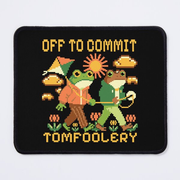 Item preview, Off to Commit Tomfoolery – Pixel Frogs designed and sold by dudelinart.