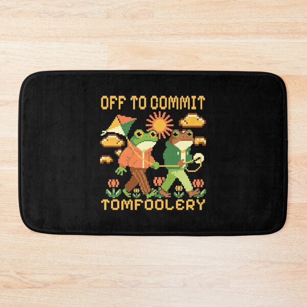 Item preview, Off to Commit Tomfoolery – Pixel Frogs designed and sold by dudelinart.