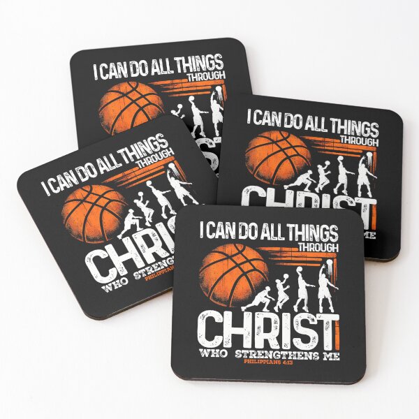 Item preview, Basketball I Can Do All Things Through Christ designed and sold by RosaliaAmber.